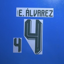 Mexico 2026 Efraín Álvarez Player Size Soccer Shirt Nameset Name Number ID Print