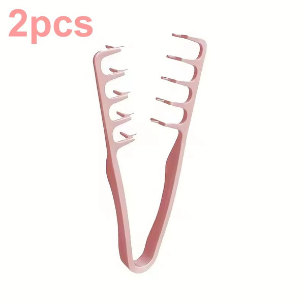 Peine de textura para voluminizar el cabello, herramienta de peinado de elevación de raíces de dientes anchos para hombres y mujeres