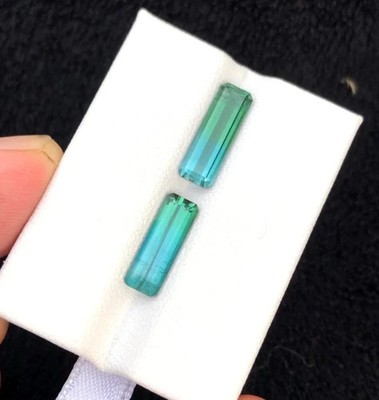 BMR Jewels Natur Paraiba Turmalin Emerald-Cut Edelstein AGL Zertifiziert 130 Ct