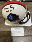 Marv Levy Coach SIGNED Buffalo Bills Mini Helmet + HOF 01 PSA/DNA AUTOGRAPHED