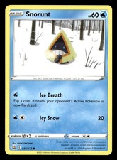 Snorunt 034/172 Swsh09: Stelle Brillanti Pokémon Regolare TCG Carta Singola