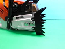 LARGE DOG SET FITS STIHL MS462 MS500i CHAINSAW (Powder Coated BLACK) ---- UP 538