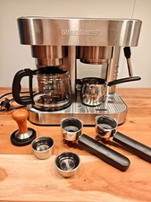 Rommelsbacher Kaffeemaschine  Kombi Filter/Siebträger/Milchschaum