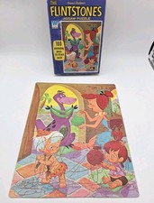 Vintage 1970 Whitman Hanna-Barbera Flintstones Cartoon jigsaw puzzle COMPLETE