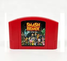 Super Smash Bros v1.4.1 Remix Nintendo 64 N64 Cartridge Only Game Fighting Rare