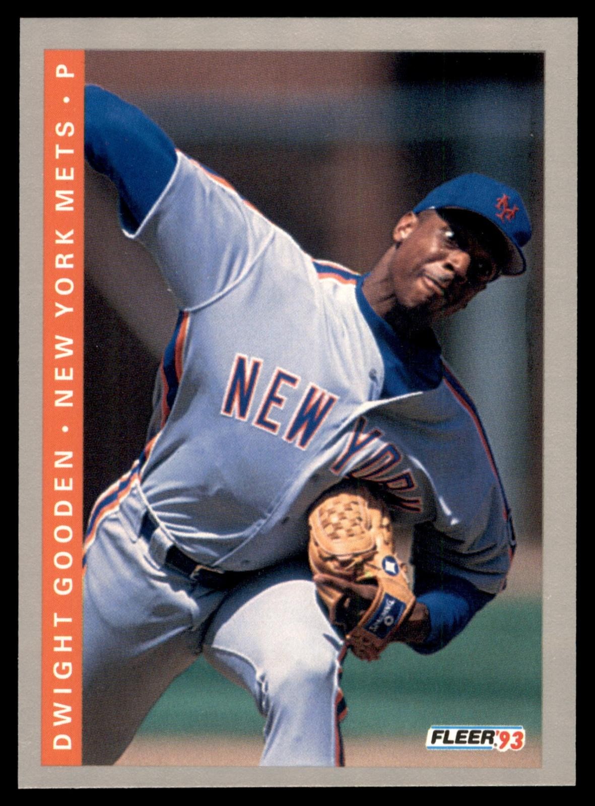 1993 Fleer #474 Dwight Gooden Mets