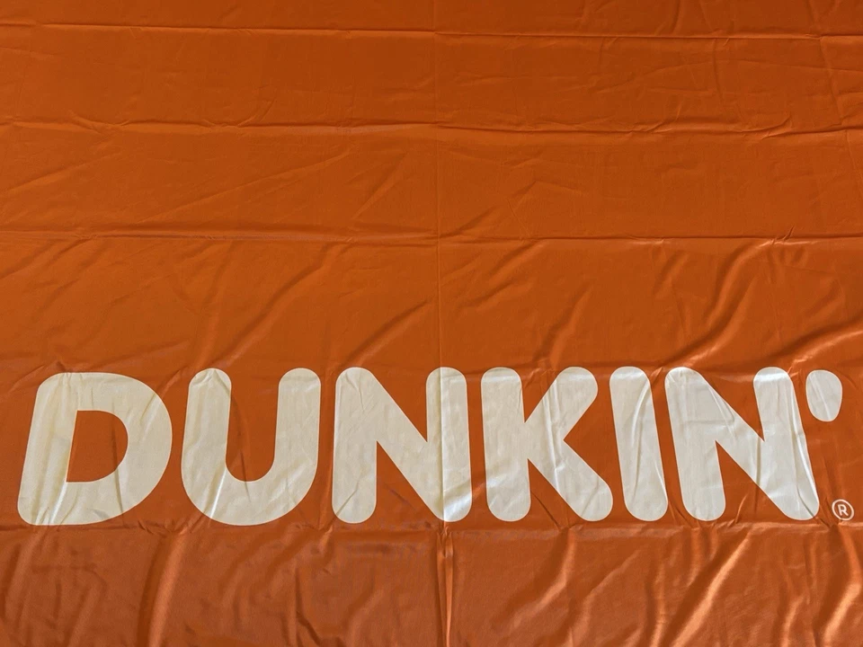 Оранжевая скатерть Dunkin Donuts (РЕДКАЯ ЭКСКЛЮЗИВНАЯ) - Изображение 3 из 4