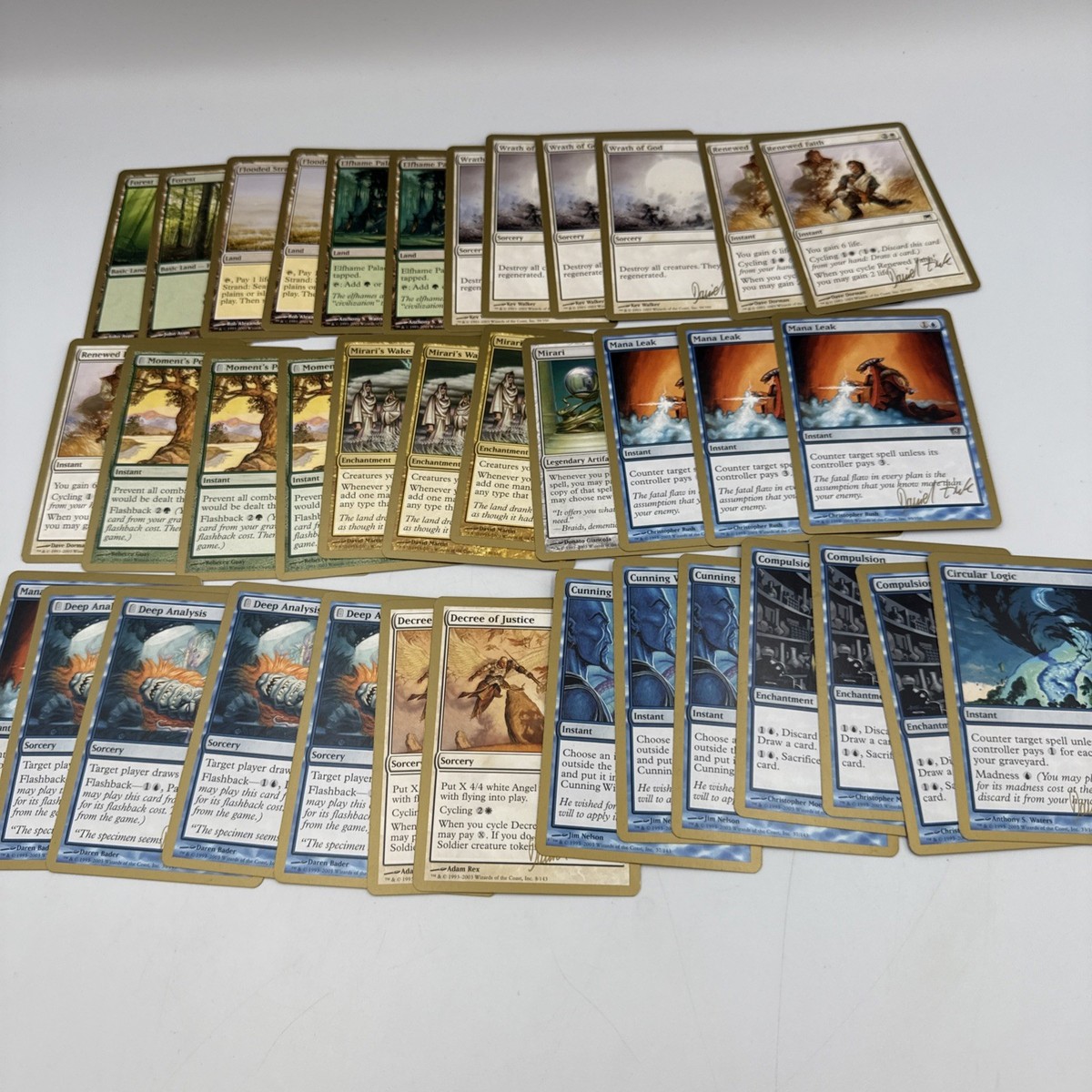 2003 Daniel Zink Decklist Card World Championship Decks