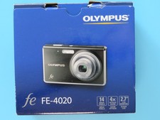 Complete, Works Great, Olympus FE-4020 Pocket Digital Camera 14 Megapixel-4xZoom
