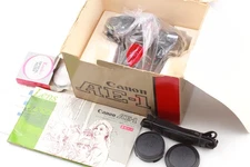 [MINT in Box] Canon AE-1 Black Film Camera Body New FD 50mm f/1.4 Lens JAPAN