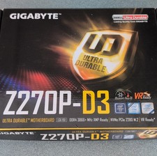 GIGABYTE GA-Z270P-D3 ATX Motherboard LGA1151 DDR4 M.2 PCIe HDMI