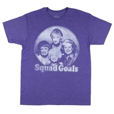 The Golden Girls T-Shirt Men's Monochromatic Squad Goals Design Tee