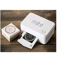 Silhouette America Mint-Custom Stamp Maker Kit-W- 4 Ink Bottles-