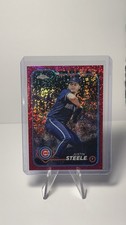 2024 Topps Chrome - Magenta Speckle Refractor #258 Justin Steele /350