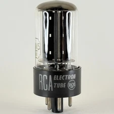 (1) Tested RCA 6AX5GT Tube Date Code 5-30 RCA 6AX5 GT Full Wave Rectifier Tube