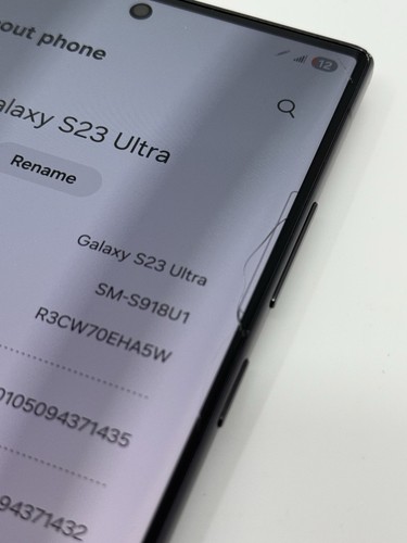 Samsung Galaxy S23 Ultra SM-S918U1 5G 256GB - Black (Unlocked) READ - Zdjęcie 6 z 12