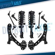 Front Struts Control Arms Sway Bars Suspension Kit For 2005 - 2010 Ford Mustang