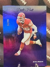 2024 Panini Prestige - Dante Hall #152 Xtra Points Premium Purple /99