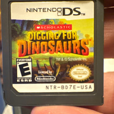Scholastic Digging for Dinosaurs Nintendo DS Game, E, NTSC-U/C