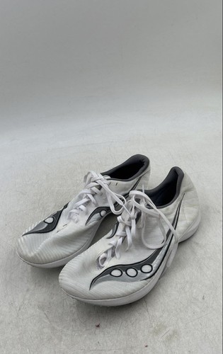Saucony Mens Velocity MP S29099-01 White Track Spike Sneaker Shoes Size 9.5