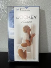 Rare Vintage 1998 Jockey Elance 3 French Cuts Underwear Size 6 Cotton Colors