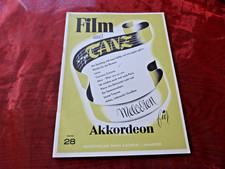 FILM AND DANCE Volume 28 Melodies for Accordion (see description for title)