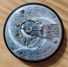 1903 Waltham Model 1883 P.S. Bartlett 18 Size 17 Jewel Pocket Watch Movement