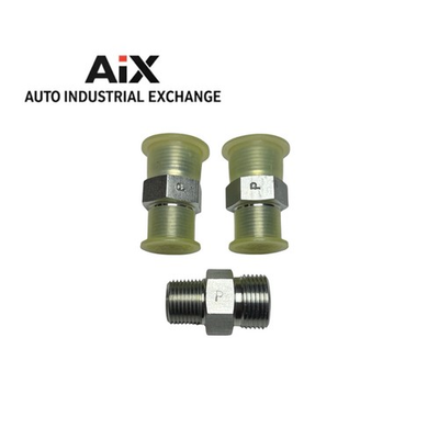 #ad #ad Lot of 3 Parker 8 FLO S ORFS to NPT Male Pipe Adapter 1 2” x 3 8” Steel Seal Lok $10.49