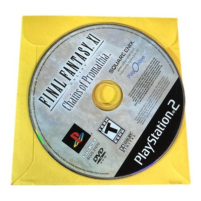 Sony PlayStation 2 PS2 Disc Only TESTED Final Fantasy XI Online Chains of Promat