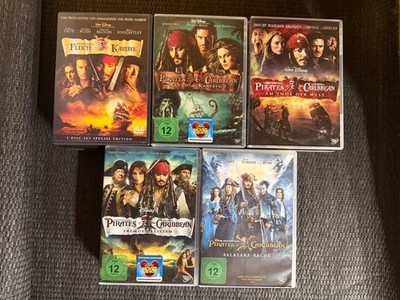 Fluch der Karibik - Collection | Pirates of Caribbean 1-5 | 6-DVD-Set | DVD