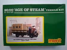 Merit 5136, 1926 Thornycroft Type PB, 4Ton Lorry, GWR Livery, HO/OO Scale
