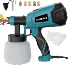 Paint Sprayer, 700W High Power, 6 Copper Nozzles  3 Spray Patterns, Easy to Cle