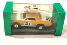 Vintage Aurora TJet 1479 Tuff Ones Cougar 21 HO SLOT CAR In Great Cond -w-case