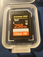 256GB SD Card Memory Class 10 For Digital Camera Camcorder