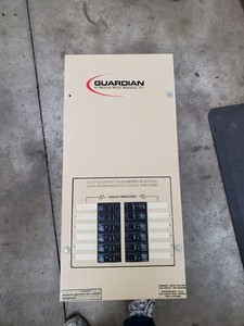 Generac Guardian 100amp Automatic Transfer Switch 12 Space Load Center, #0E7969