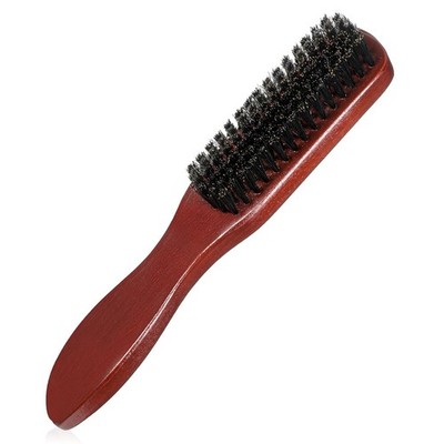 Wildschweinborsten Bürste Sleek Bun Bürste Haarbürste mit Holzgriff Haarstyling