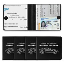 Registration and Holder, 4-Pack and Registration, Auto Essential Holder, Inte...