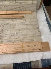 VINTAGE BERKELEY BUCCANEER ''B'' SPECIAL 56'' SPAN RC AIRPLANE KIT