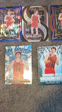 Panini Matas Buzelis Chicago Bulls Rookie Card Lot 5 Cards Select Donruss