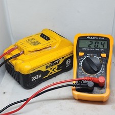 DeWalt DCB206 20V Max 6Ah XR Premium Lithium Battery Pack 21700 Cells 2024 Date