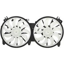 Radiator Condenser Cooling Fan Assembly For 2009 2010 Nissan Maxima 2011-2014