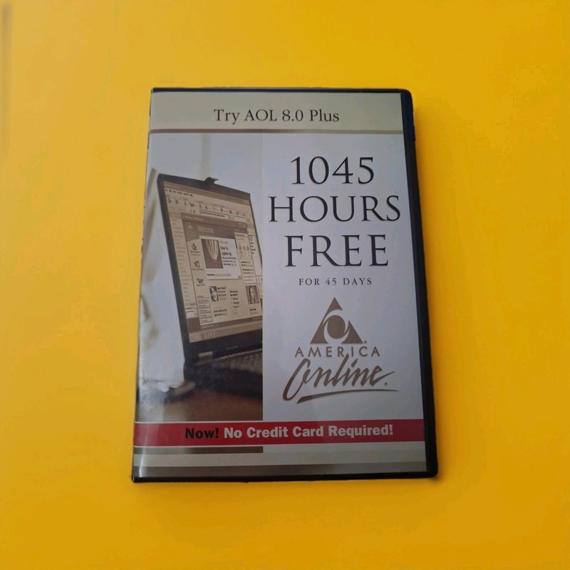 American Online CD 1045 Hours Free 