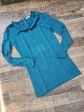 süßer PROMOD Longpullover Gr. M pertol grü...