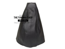 SCHALTMANSCHETTE SCHALTSACK FÜR MERCEDES 190 W201 1982-1993 LEDER SCHWARZ