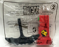 NIB McDonald's Happy Meal Toy Teen Titans Go - Robin Launcher 2 Toy