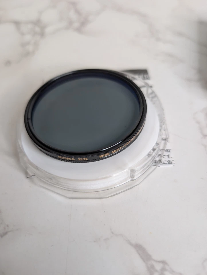 GENUINE SIGMA EX MULTI COATED 58mm w mc c-pl LENS - Original Packaging - Image 4 of 4
