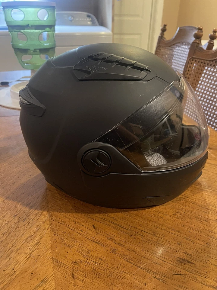 CASCO de motocicleta Hawk ST-1198 Transition 2 en 1 negro - tamaño PEQUEÑO con Comms Hawk Foto 2 de 4