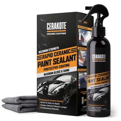 Rapid Ceramic Paint Sealant Spray, Ceramic Coating for Cars - 12 fl oz