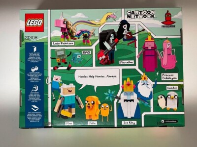 Lego Ideas Adventure Time 21308 Building Toy 495 Pcs Lego Set Gift