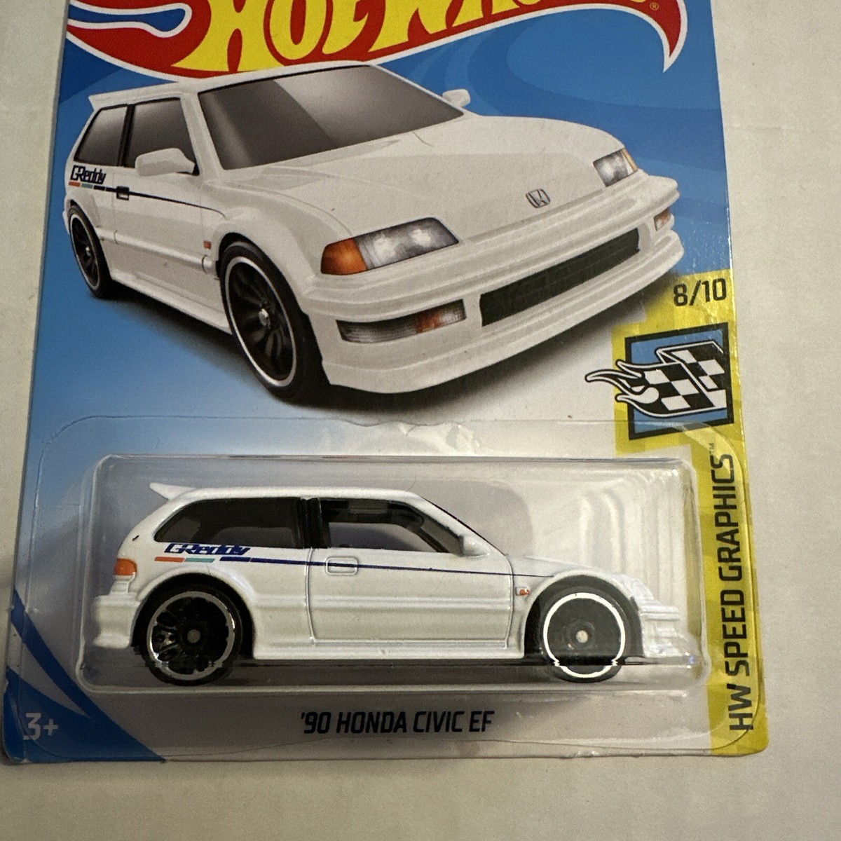 Hot Wheels '90 Honda Civic EF HW Speed Graphics 8/10 | eBay